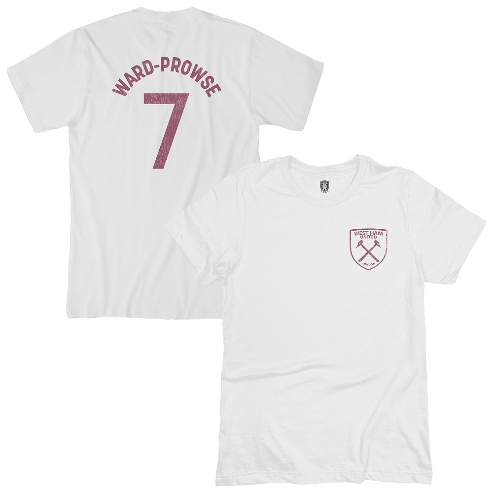 Men's 1863FC James Ward-Prowse White West Ham United Player T-Shirt
