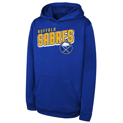 Youth Royal Buffalo Sabres Cyber Punk Performance Hoodie