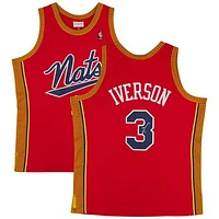 Allen Iverson Philadelphia 76ers Autographed Mitchell & Ness Red 2004-05 Swingman Jersey