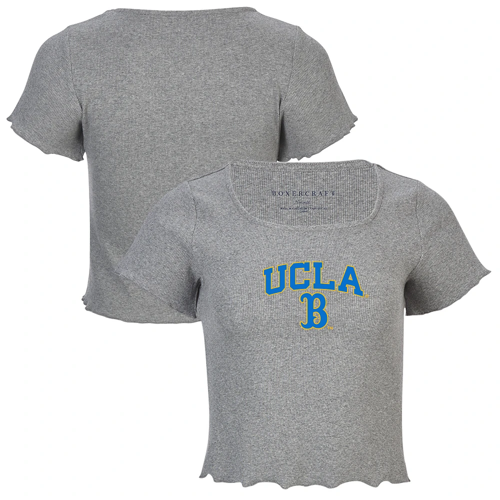 Women's Gray UCLA Bruins Baby Top T-Shirt