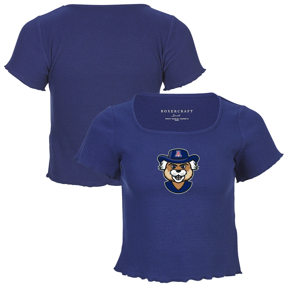 Women's Navy Arizona Wildcats Baby Top T-Shirt