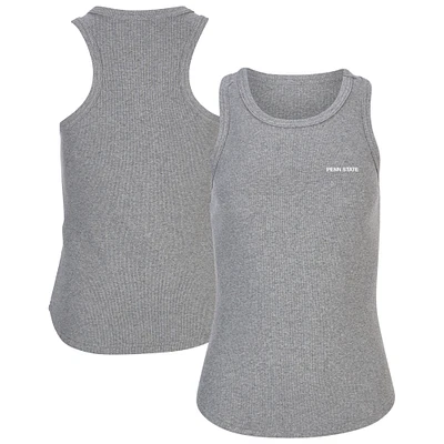 Women's Gray Penn State Nittany Lions Adrienne Tank Top