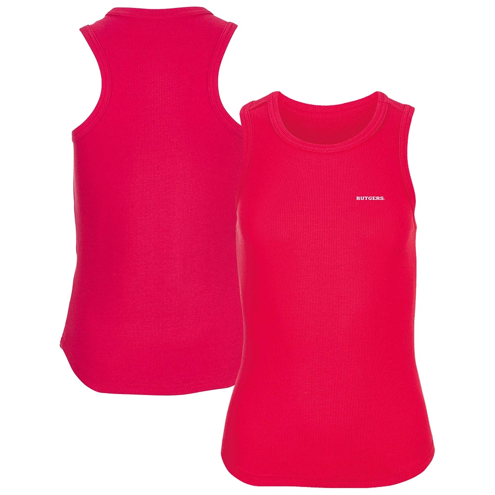 Women's Scarlet Rutgers Knights Adrienne Tank Top