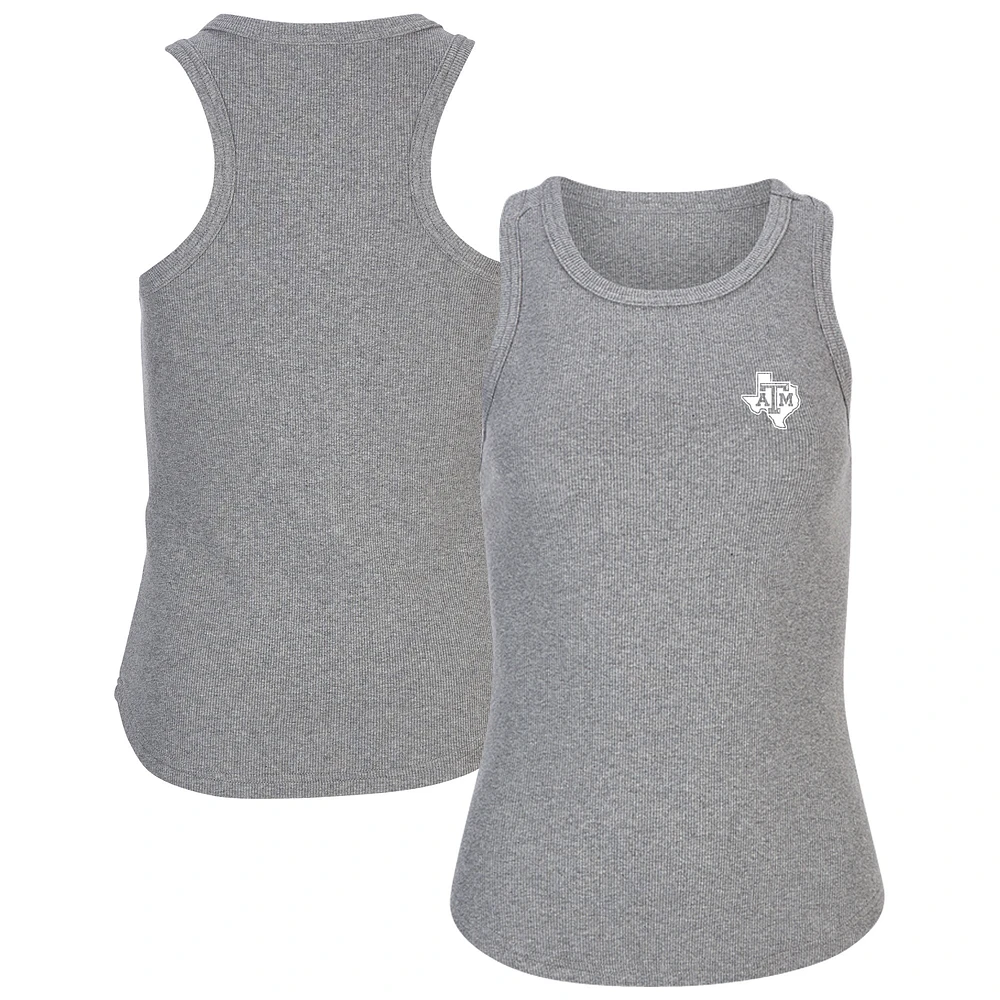 Women's Gray Texas A&M Aggies Adrienne Tank Top