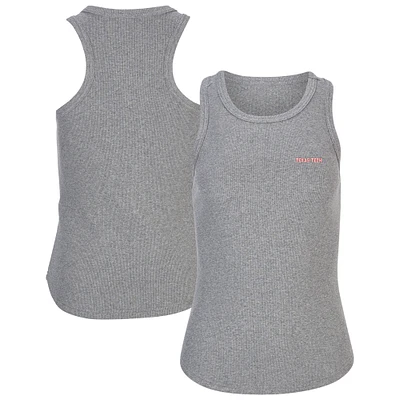 Women's Gray Texas Tech Red Raiders Adrienne Tank Top