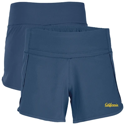 Women's Boxercraft Blue Cal Bears Stretch Woven Lined Shorts