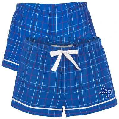 Women's Boxercraft Royal Air Force Falcons Flannel Shorts
