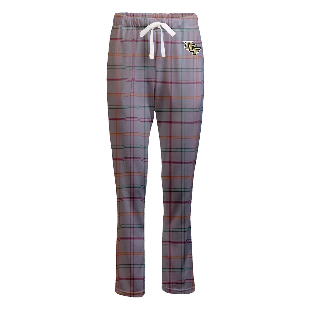 Women's Boxercraft Gray UCF Knights Haley Flannel Pants