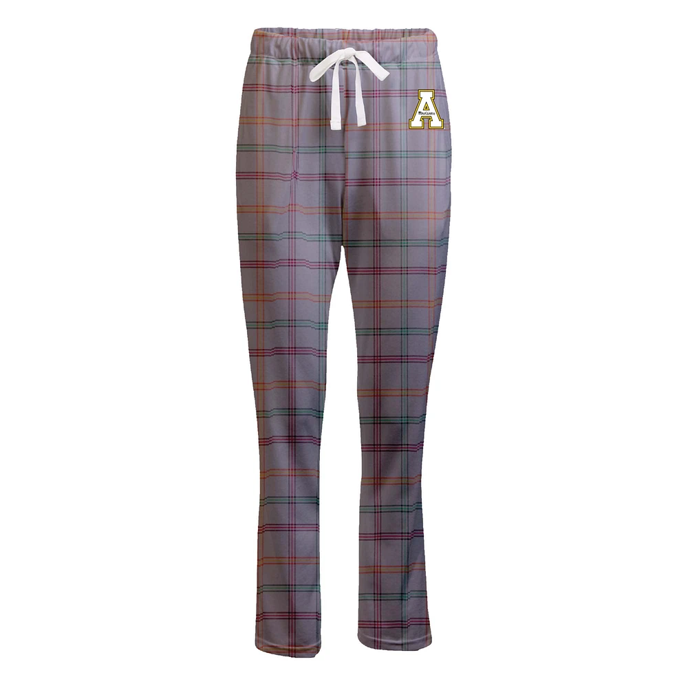 Women's Boxercraft Gray Appalachian State Mountaineers Haley Flannel Pants