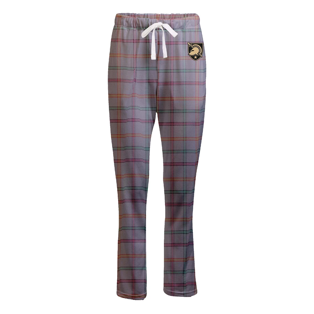 Women's Boxercraft Gray Army Black Knights Haley Flannel Pants