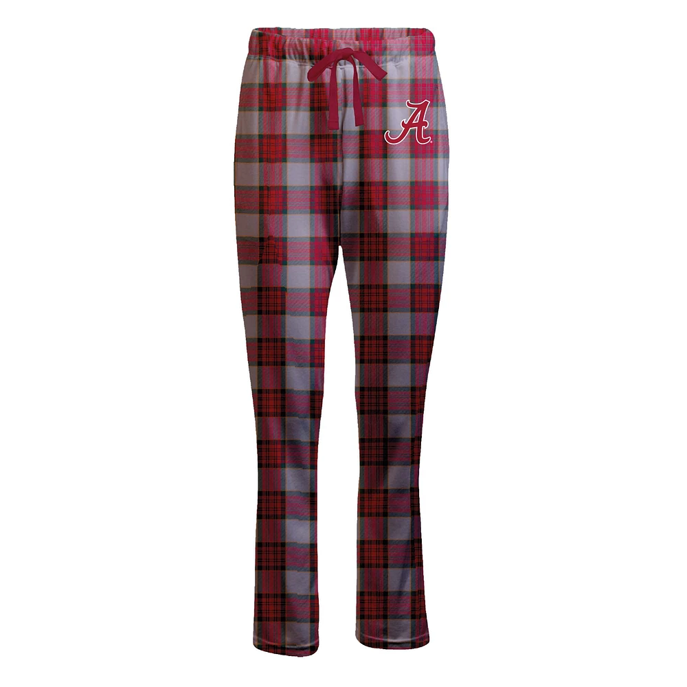 Women's Boxercraft Gray Alabama Crimson Tide Haley Flannel Pants