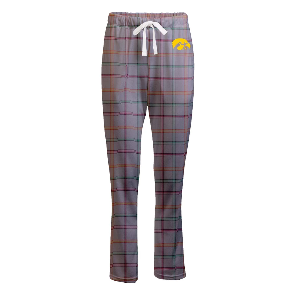 Women's Boxercraft Gray Iowa Hawkeyes Haley Flannel Pants
