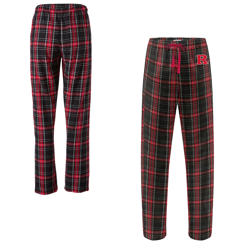 Women's Boxercraft Rutgers Scarlet Knights Haley Flannel Pants