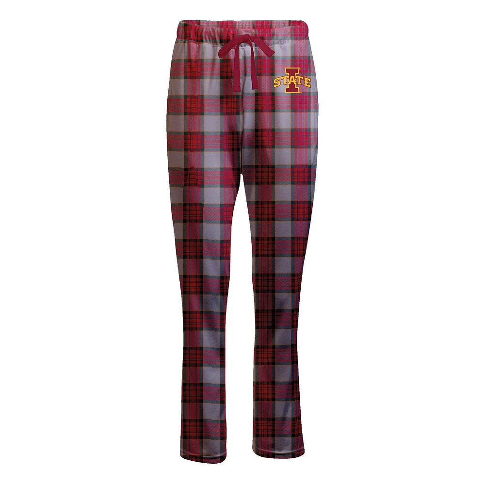 Women's Boxercraft Gray Iowa State Cyclones Haley Flannel Pants