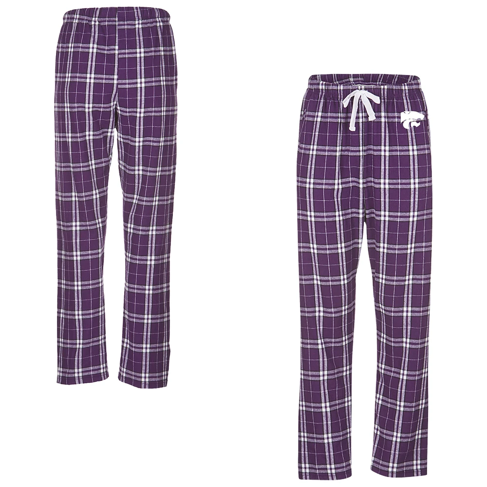 Women's Boxercraft Purple Kansas State Wildcats Haley Flannel Pants