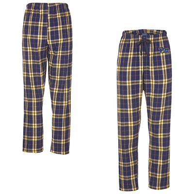 Women's Boxercraft Navy Pitt Panthers Haley Flannel Pants