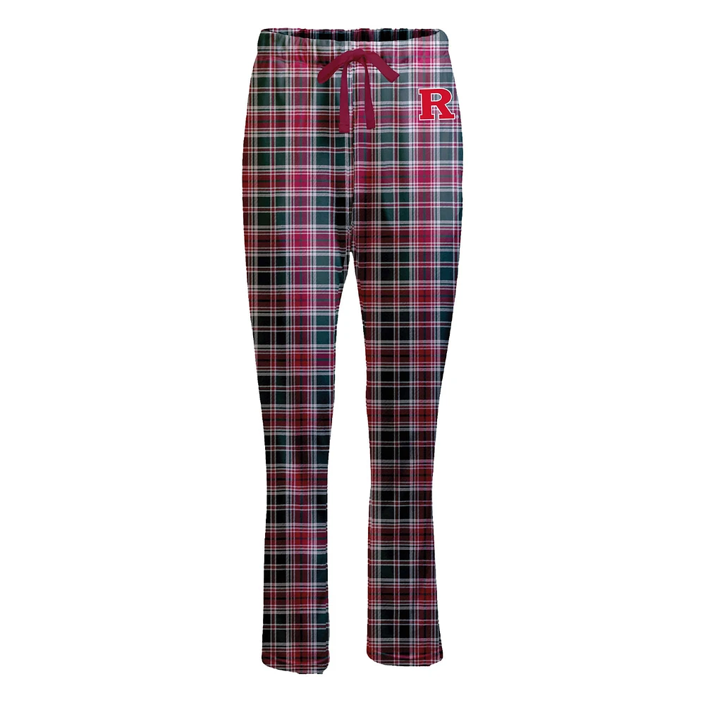 Women's Boxercraft Scarlet Rutgers Knights Haley Flannel Pants
