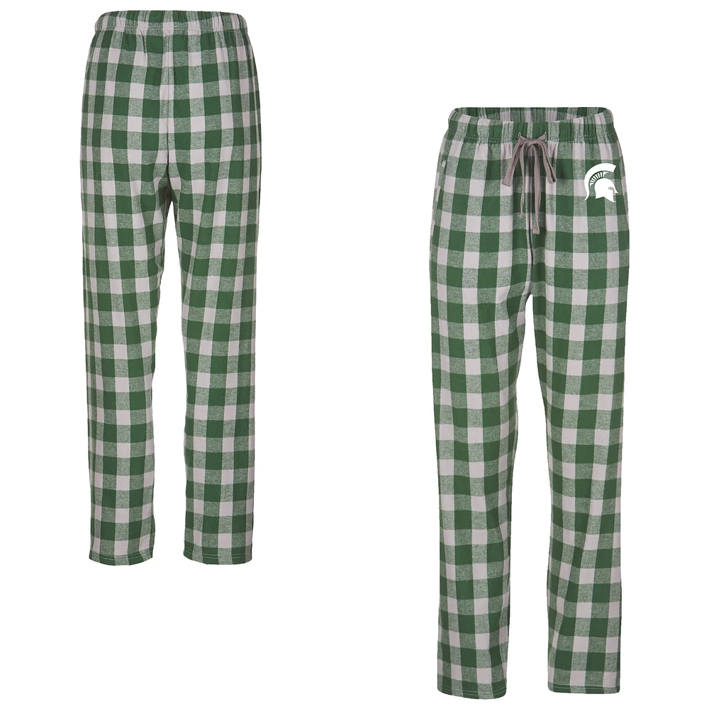 Women's Boxercraft Green Michigan State Spartans Haley Flannel Pants