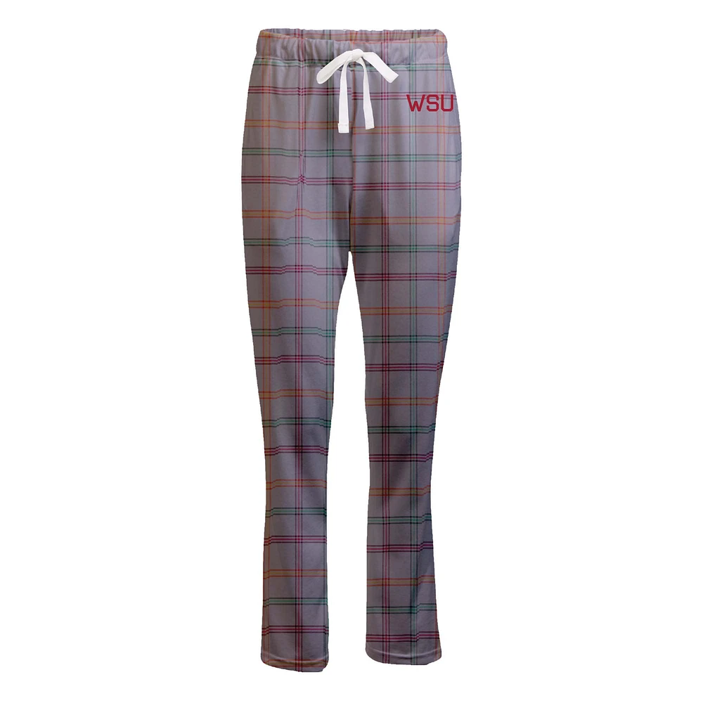 Women's Boxercraft Gray Washington State Cougars Haley Flannel Pants
