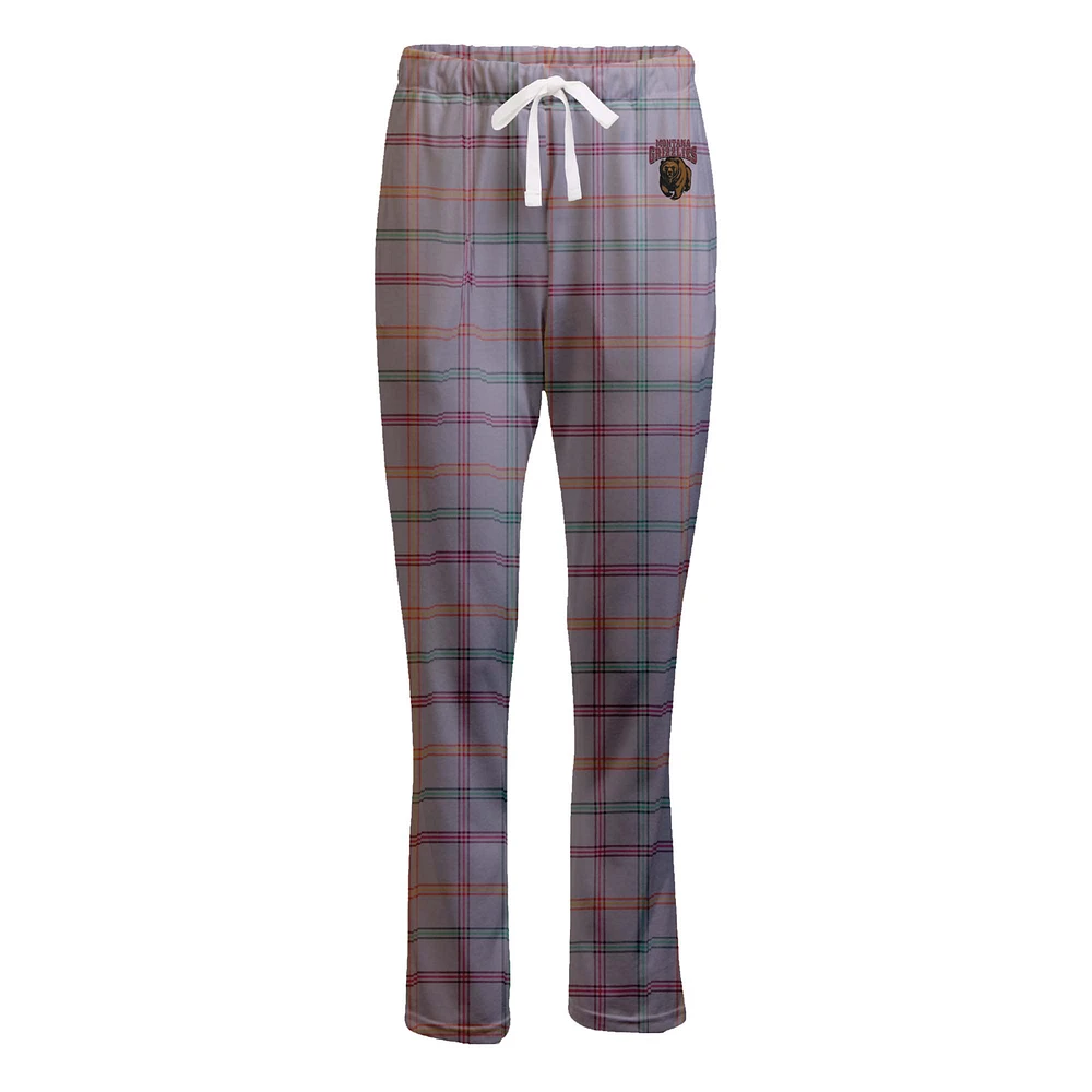 Women's Boxercraft Gray Montana Grizzlies Haley Flannel Pants
