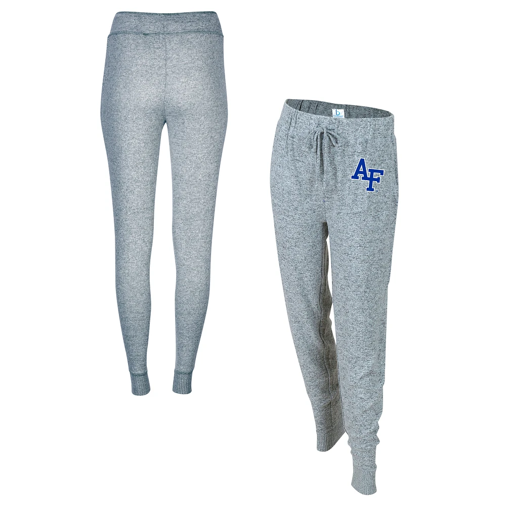 Women's Boxercraft Gray Air Force Falcons Cuddle Tri-Blend Jogger Pants