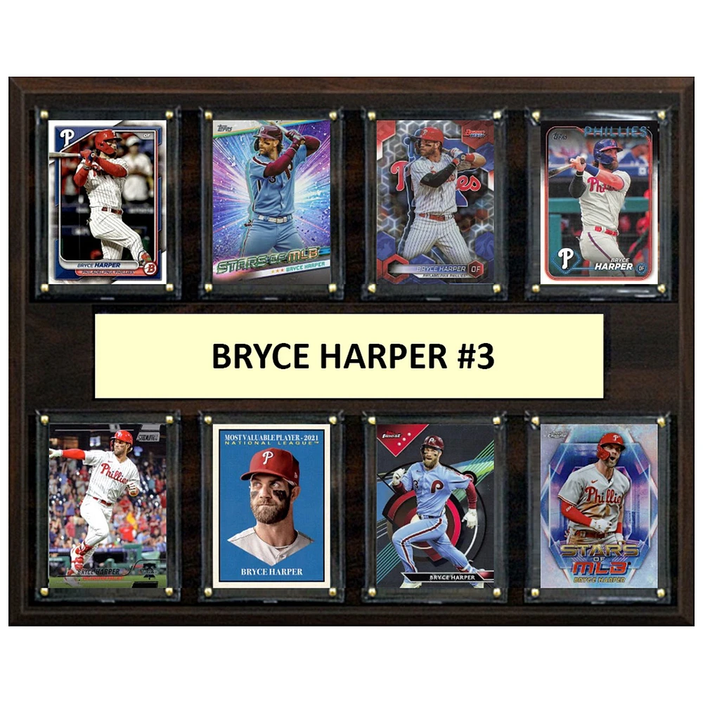 Bryce Harper Philadelphia Phillies 12" x 15" Trading Card Plaque