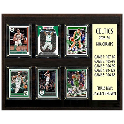 Boston Celtics 12" x 15" Trading Card Plaque