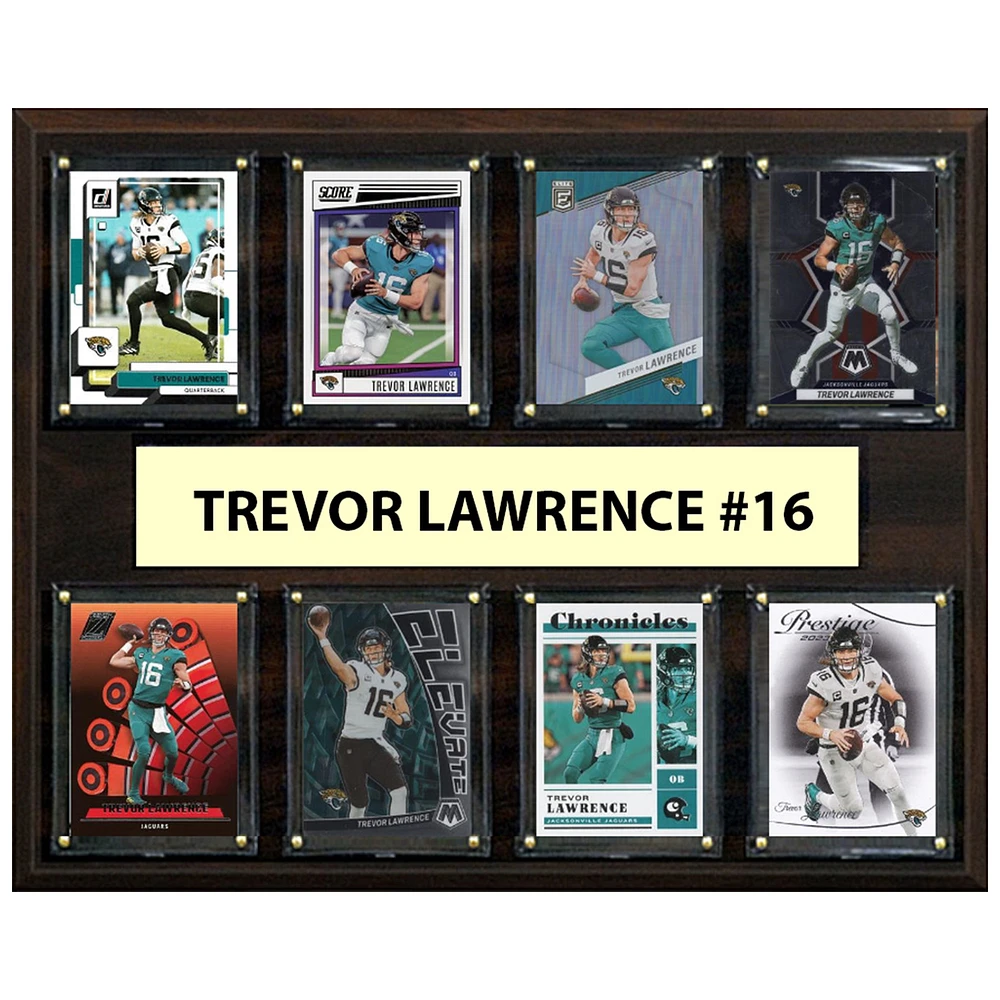 Trevor Lawrence Jacksonville Jaguars 12" x 15" Trading Card Plaque
