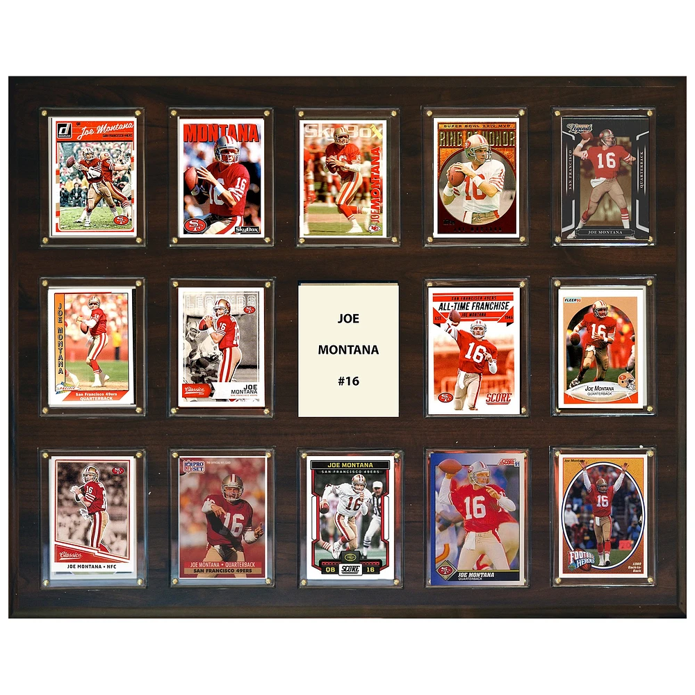 Joe Montana San Francisco 49ers 16'' x 20'' Plaque