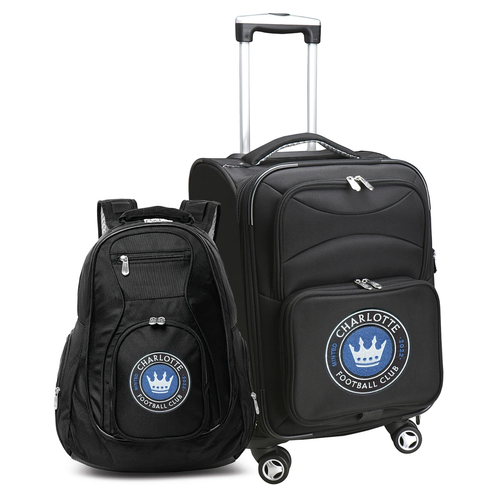 MOJO Charlotte FC Backpack & Carry-On Two-Piece Set