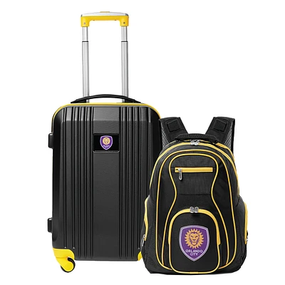 MOJO Orlando City SC Two-Piece Premium Backpack & Carry-On Set