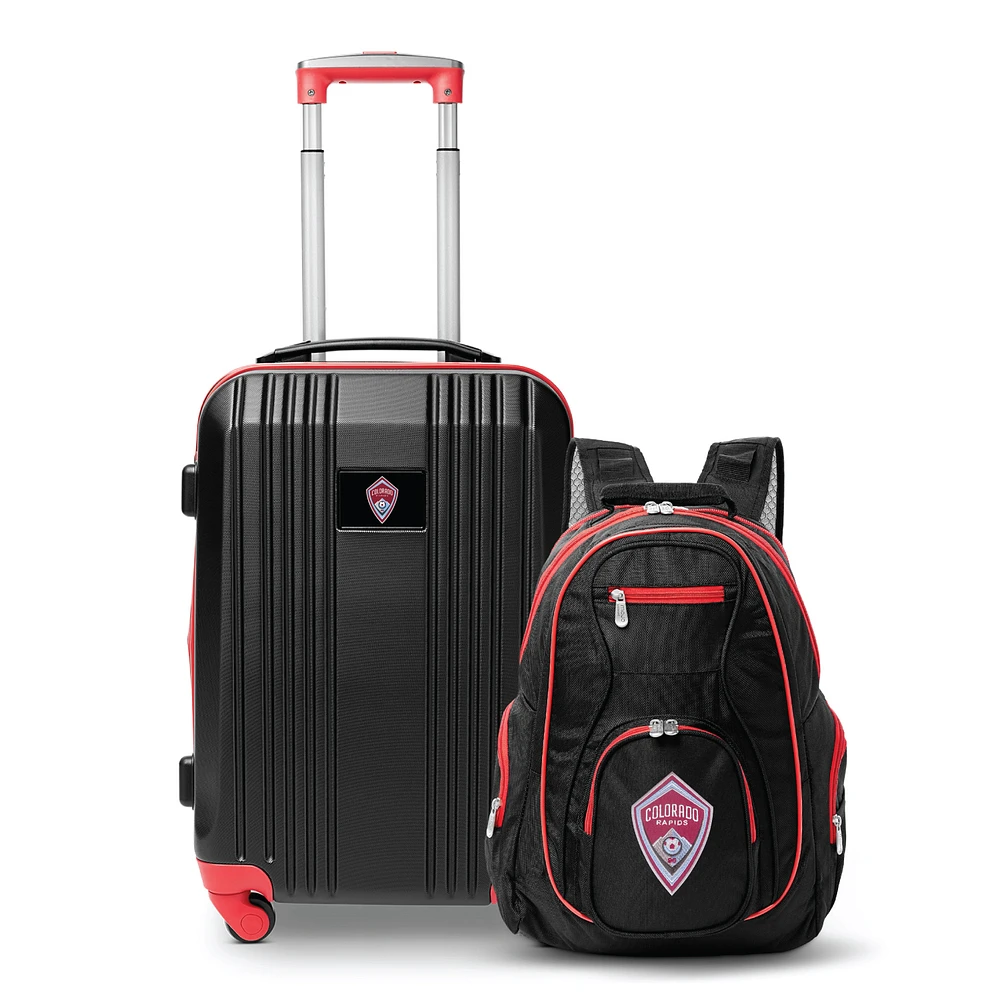 MOJO Colorado Rapids Two-Piece Premium Backpack & Carry-On Set