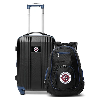 MOJO New England Revolution Two-Piece Premium Backpack & Carry-On Set