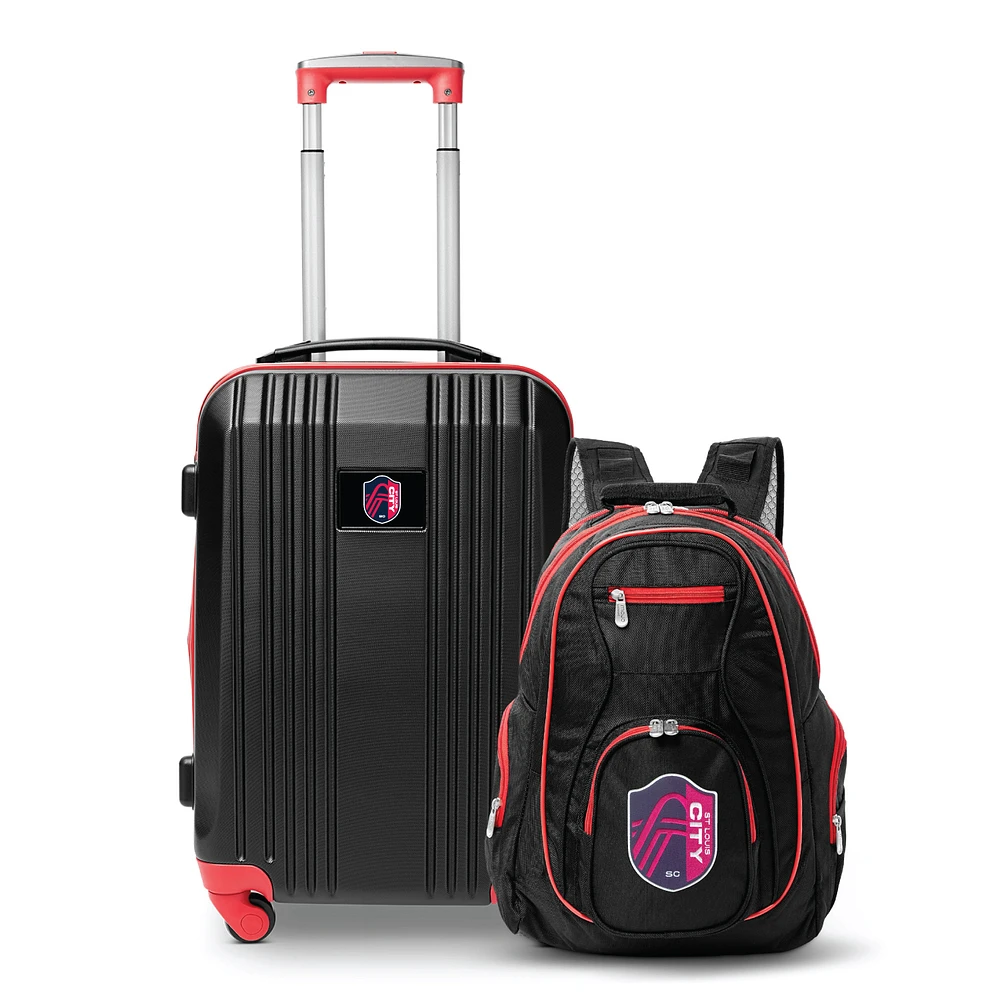 MOJO St. Louis City SC Two-Piece Premium Backpack & Carry-On Set