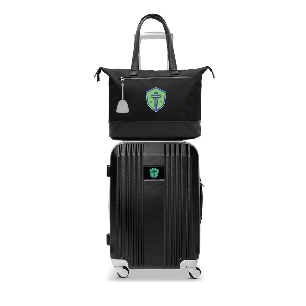 MOJO Seattle Sounders FC Two-Piece Laptop Tote Bag & Carry-On Luggage Set