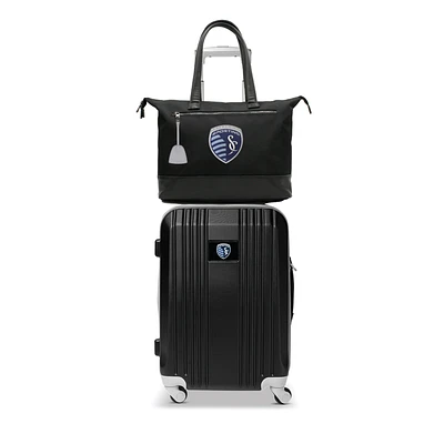 MOJO Sporting Kansas City Two-Piece Laptop Tote Bag & Carry-On Luggage Set