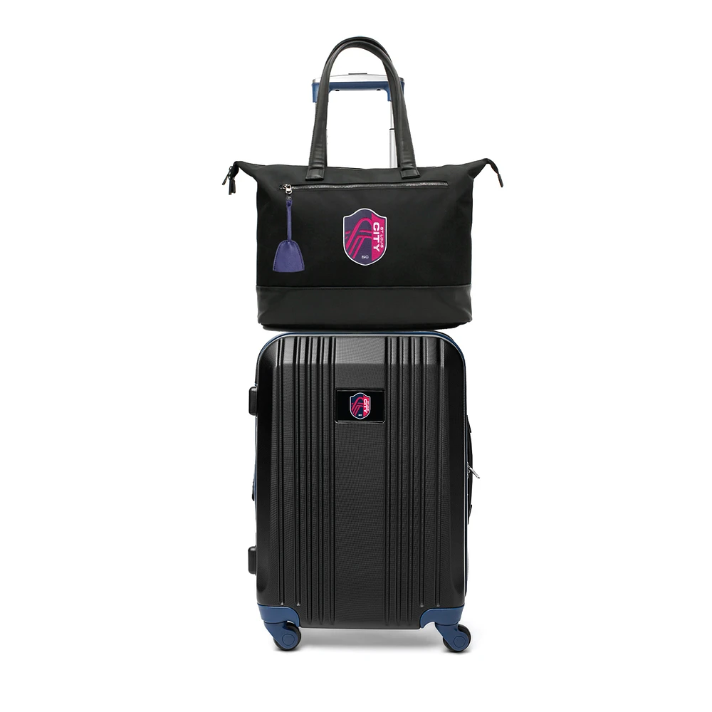 MOJO St. Louis City SC Two-Piece Laptop Tote Bag & Carry-On Luggage Set