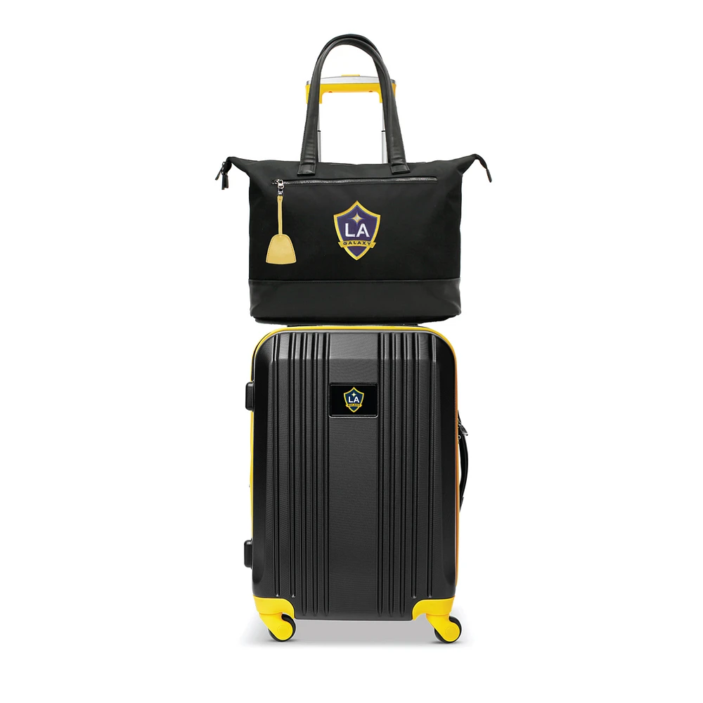 MOJO LA Galaxy Two-Piece Laptop Tote Bag & Carry-On Luggage Set