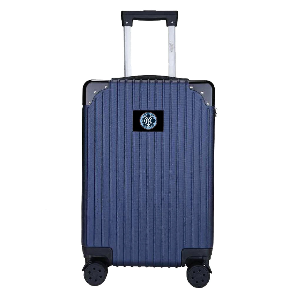 MOJO New York City FC Executive Two-Toned Carry On Spinner Luggage
