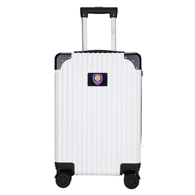 MOJO Orlando City SC Executive Two-Toned Carry On Spinner Luggage