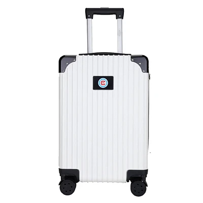 MOJO Chicago Fire Executive Two-Toned Carry On Spinner Luggage