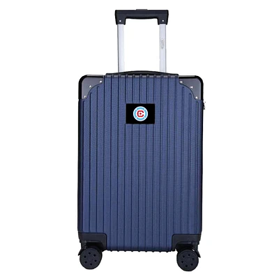 MOJO Chicago Fire Executive Two-Toned Carry On Spinner Luggage