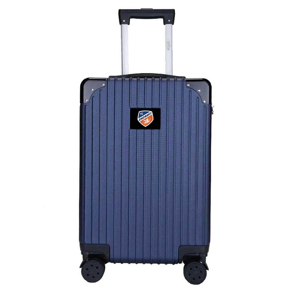 MOJO FC Cincinnati Executive Two-Toned Carry On Spinner Luggage