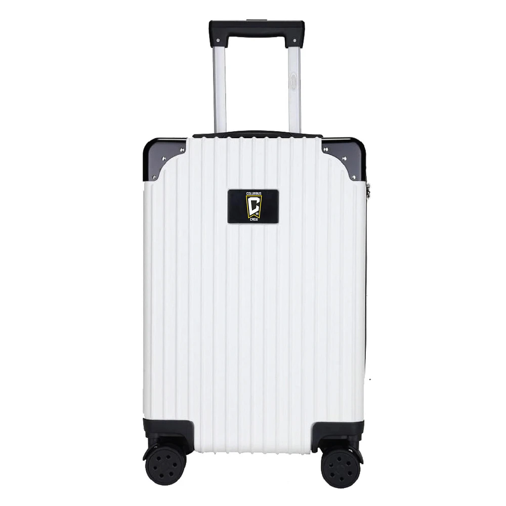 MOJO Columbus Crew Executive Two-Toned Carry On Spinner Luggage