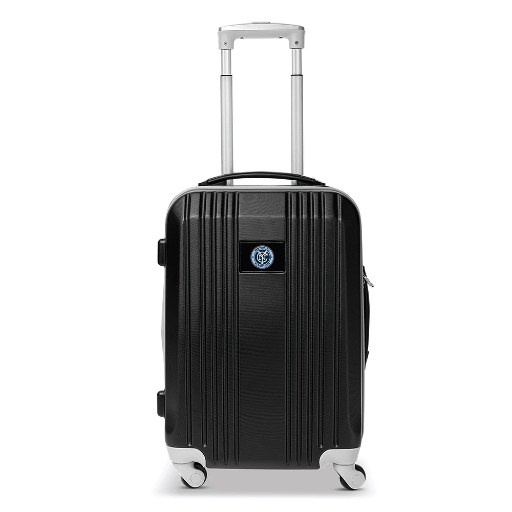 MOJO New York City FC Hardcase Carry On Two-Toned Spinner Luggage