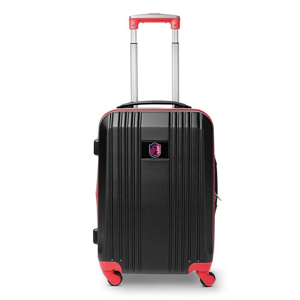 MOJO St. Louis City SC Hardcase Carry On Two-Toned Spinner Luggage