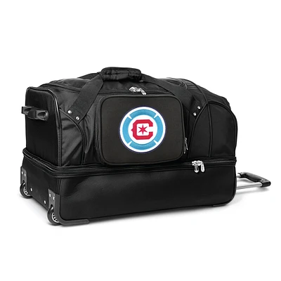 MOJO Chicago Fire Rolling Drop Bottom Duffel Bag