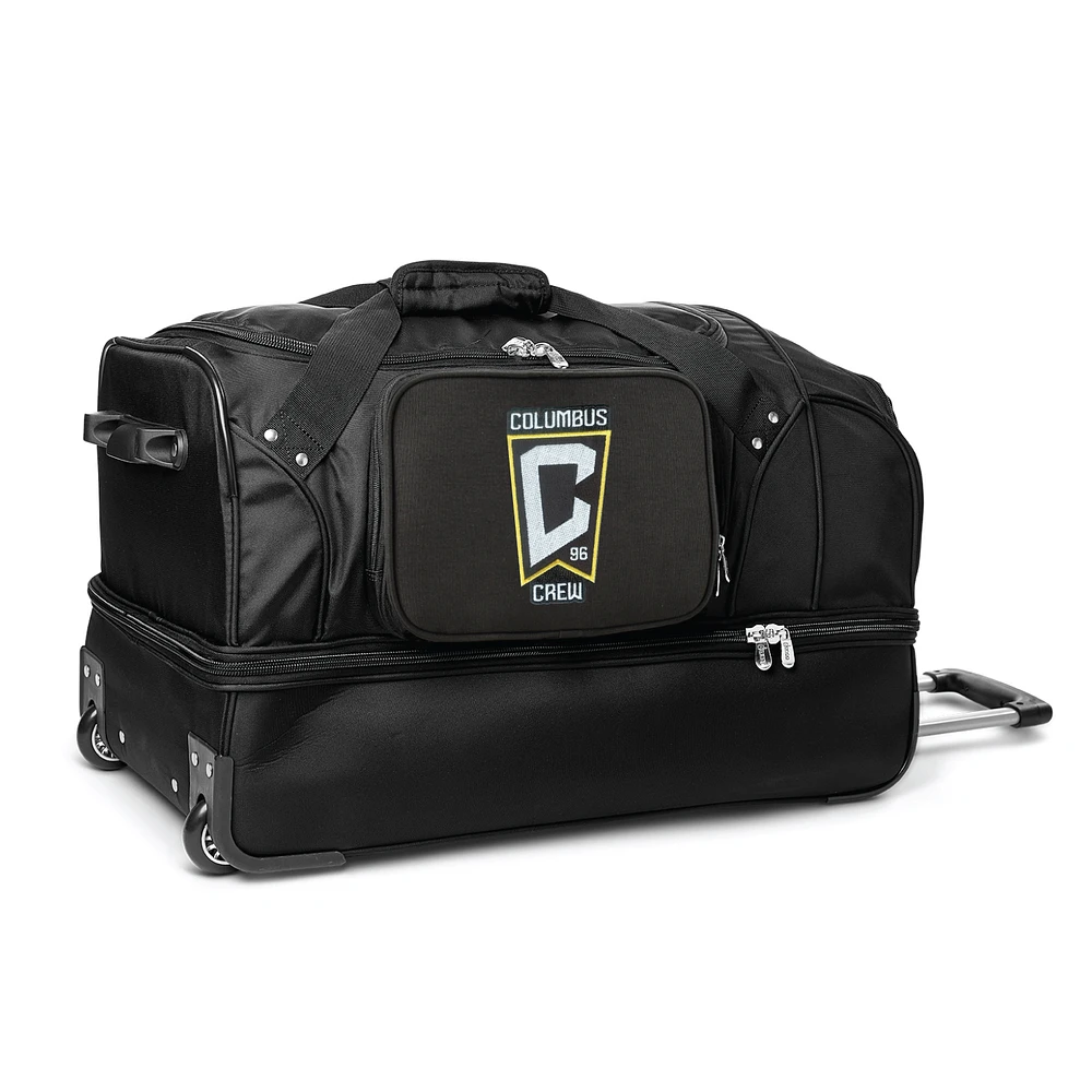 MOJO Columbus Crew Rolling Drop Bottom Duffel Bag