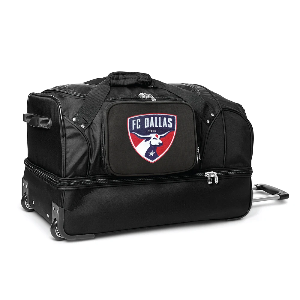 MOJO FC Dallas Rolling Drop Bottom Duffel Bag