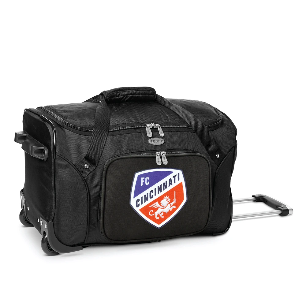 MOJO FC Cincinnati Wheeled Carry-On Duffle Bag